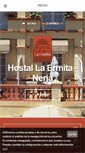 Mobile Screenshot of hotellaermita.com