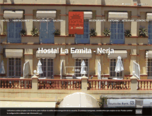 Tablet Screenshot of hotellaermita.com